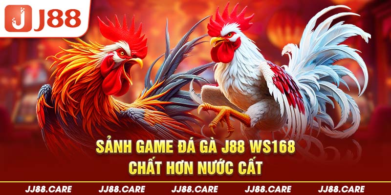 Sảnh game đá gà J88 WS168 chất hơn nước cất